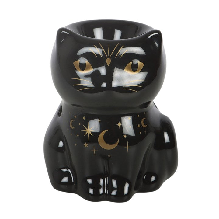 Black Cat Magick Tealight Wax Warmer