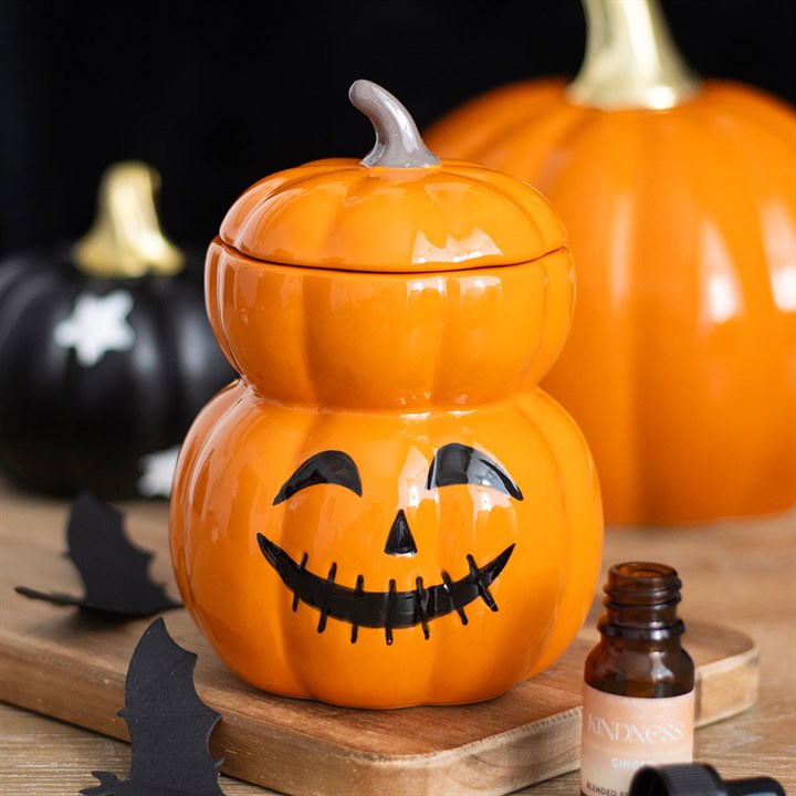Stacked Pumpkin Tealight Wax Warmer