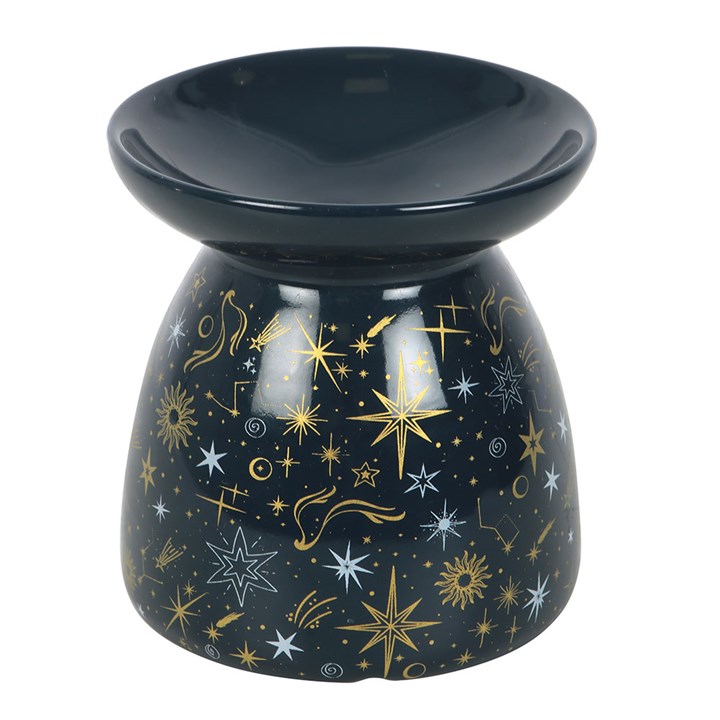 Blue Starry Night Tealight Wax Warmer