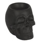 Black Skull Tealight Wax Warmer
