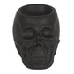 Black Skull Tealight Wax Warmer