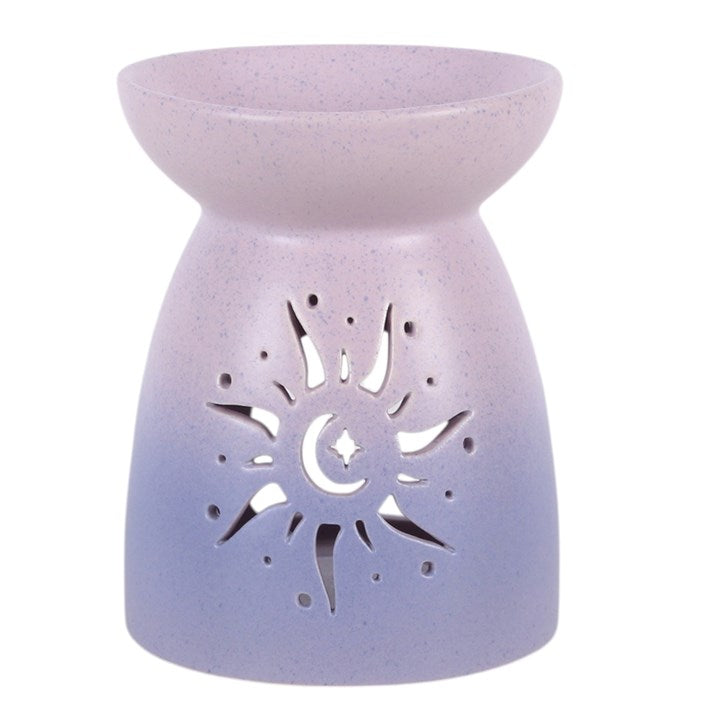 Purple Sun Cut Out Tealight Wax Warmer