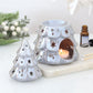 Silver Fir Tree Tealight Wax Warmer