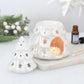 Iridescent Fir Tree Tealight Wax Warmer
