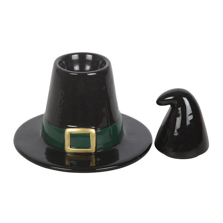 Black Witch Hat Tealight Wax Warmer