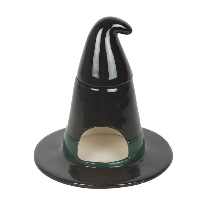 Black Witch Hat Tealight Wax Warmer