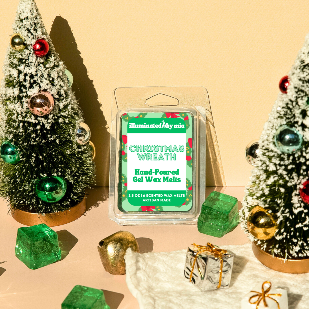 Christmas Wreath Gel Wax Melts