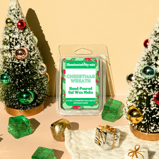 Christmas Wreath Gel Wax Melts