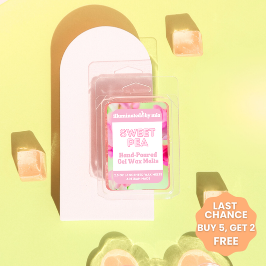 Sweet Pea Gel Wax Melts