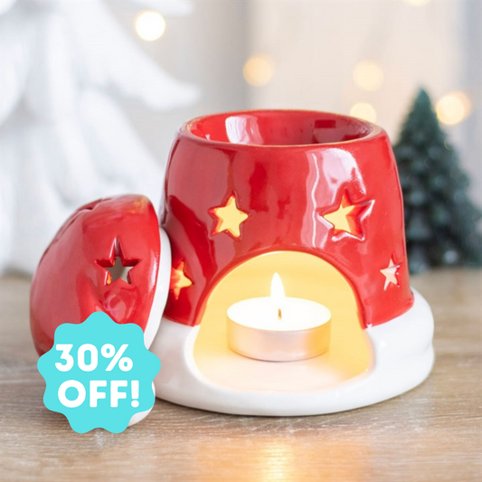 Santa Hat Tealight Wax Warmer